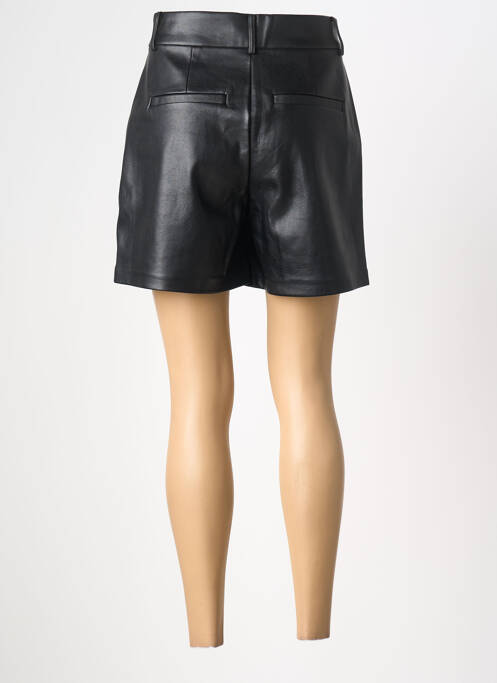 Short coupe droite noir GARCIA femme