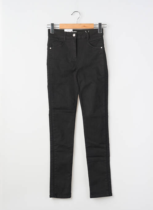 Pantalon slim poches noir C'EST BEAU LA VIE femme