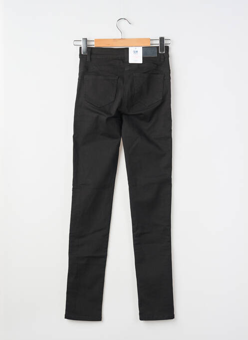 Pantalon slim poches noir C'EST BEAU LA VIE femme