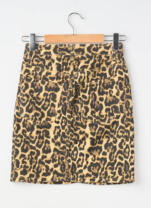 Jupe courte poches beige KAFFE femme