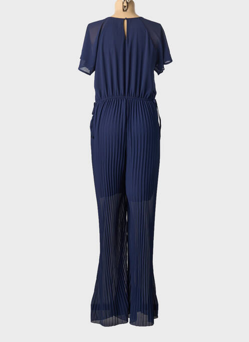 Combi-pantalon fermeture boutonnée au dos manches courtes bleu TIFFOSI femme