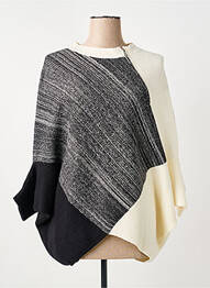 Pull resserrée sur le bas manches longues noir NÜ femme