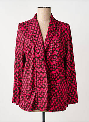 Blazer col châle rose LA FIANCÉE femme