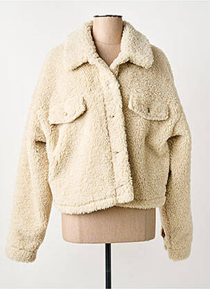 Veste casual coupe droite beige FREEMAN T.PORTER femme