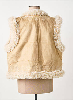 Veste casual col rond beige GARCIA femme