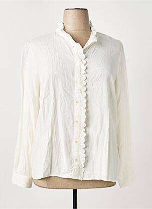 Chemisier blanc C'EST BEAU LA VIE femme