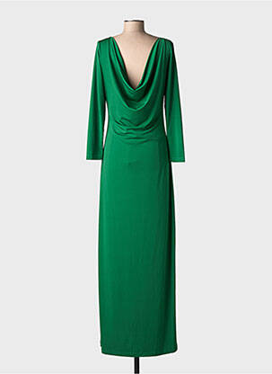 Robe longue manches longues manches longues vert COMPAÑIA FANTASTICA femme