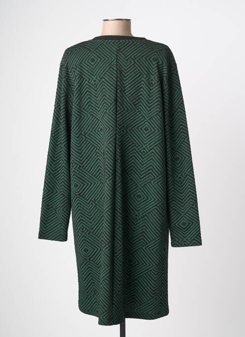 Robe pull col v manches longues vert LA FIANCÉE femme