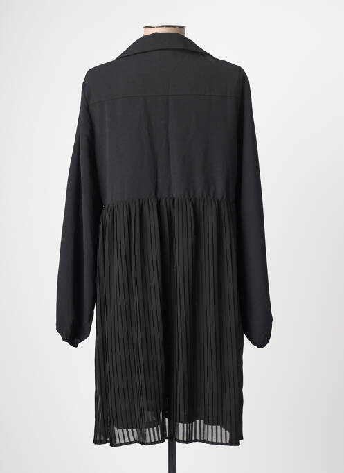 Robe courte manches longues manches longues noir C'EST BEAU LA VIE femme