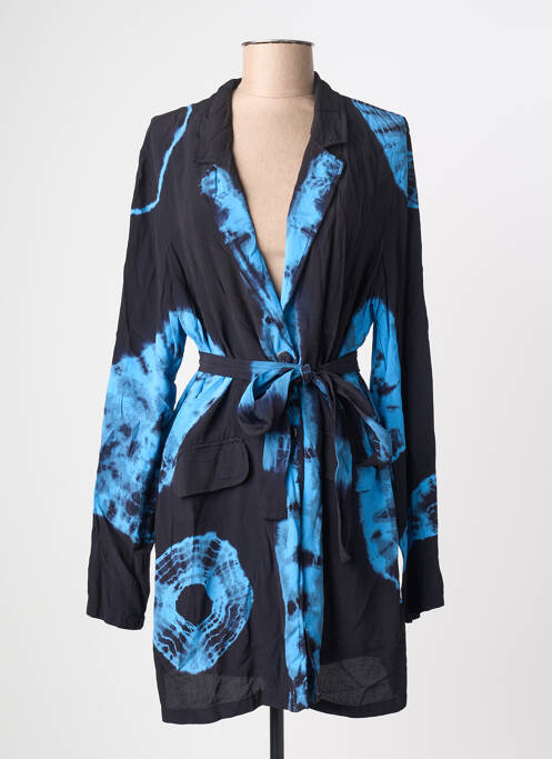 Robe courte manches longues manches longues noir NÜ femme