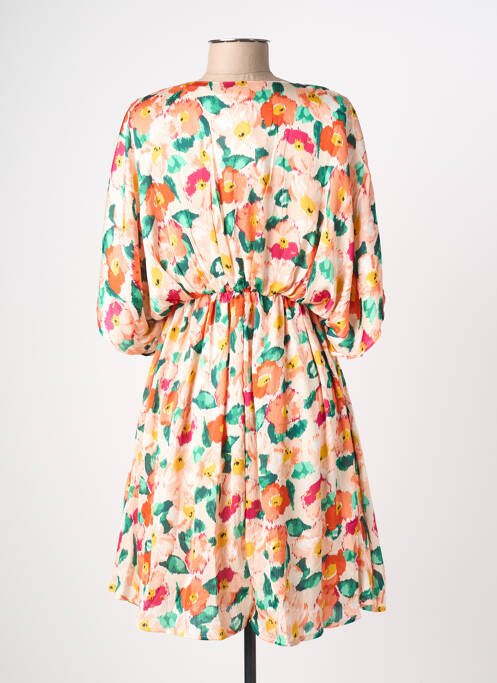 Robe courte orange SENES femme