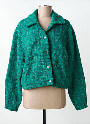 Veste chic manches longues vert GARCIA femme