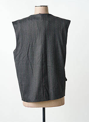 Gilet sans manche fausses poches gris LES ACOLYTES femme