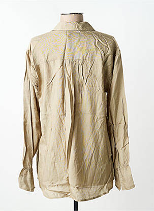 Chemisier coupe fluide manches longues beige CREAM femme