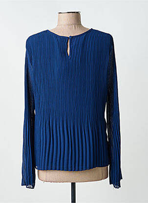Top coupe fluide manches longues bleu TIFFOSI femme
