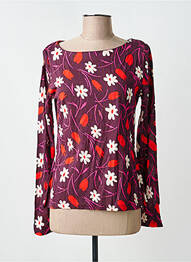 T-shirt manches longues manches longues violet COMPAÑIA FANTASTICA femme