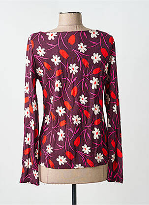 T-shirt manches longues manches longues violet COMPAÑIA FANTASTICA femme