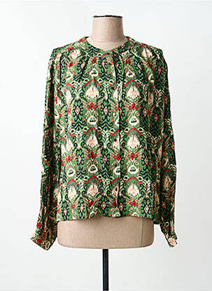 Chemisier vert C'EST BEAU LA VIE femme