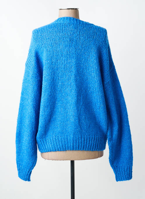 Gilet manches longues stretch bleu GARCIA femme