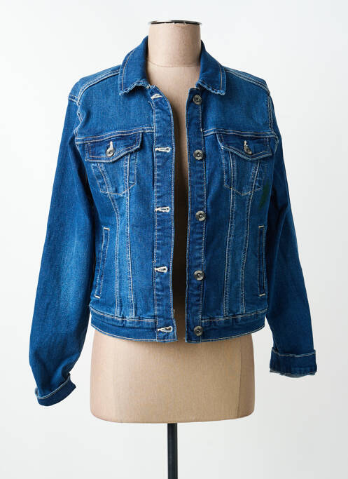 Veste casual poches bleu CREAM femme