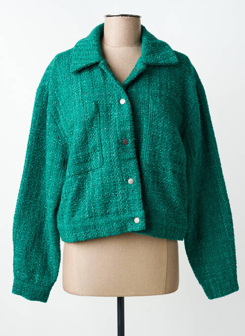 Veste chic manches longues vert GARCIA femme