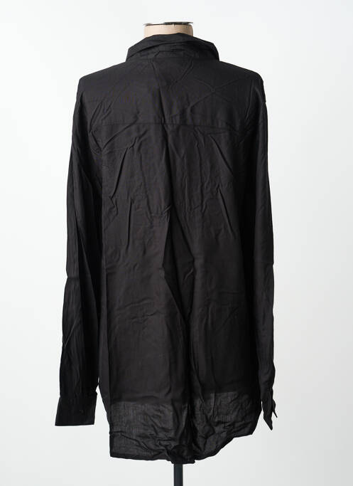 Chemisier coupe cintrée manches longues noir LES TROPEZIENNES PAR M.BELARBI femme