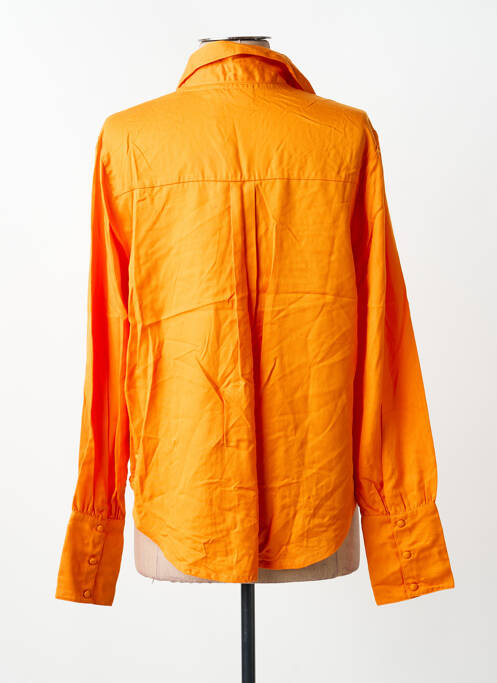 Chemisier coupe cintrée manches longues orange LES TROPEZIENNES PAR M.BELARBI femme