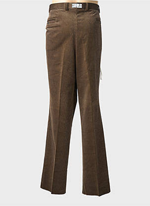 Pantalon droit stretch taille normale vert MEYER homme