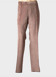 Pantalon droit tissage velours taille normale marron SAINT HILAIRE homme