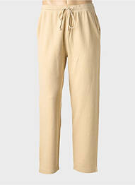Pantalon droit taille normale taille normale beige BERAC homme