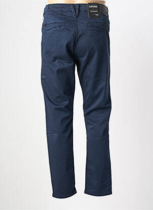 Pantalon chino stretch taille normale bleu KAPORAL homme
