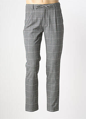 Pantalon slim stretch taille normale gris WEISS homme