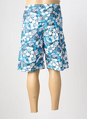 Short de bain tissage popeline bleu TEDDY SMITH homme