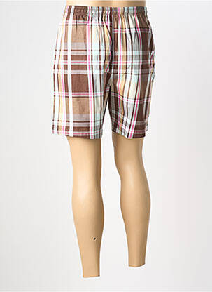 Pyjama bas short rouge ARTHUR homme