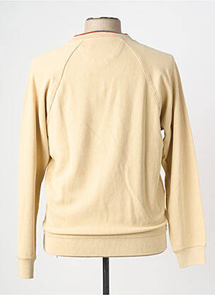 Pull col v manches longues beige BERAC homme