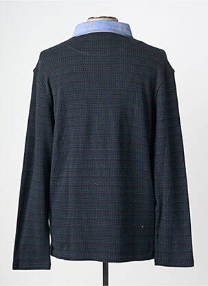 Pull manches longues manches longues bleu DARIO BELTRAN homme