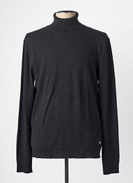 Pull col roulé coupe cintrée manches longues noir REPLAY homme