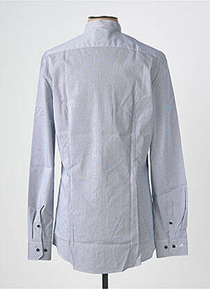 Chemise manches longues imprimé fantaisie blanc OLYMP homme