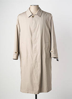 Manteau long beige JUPITER homme