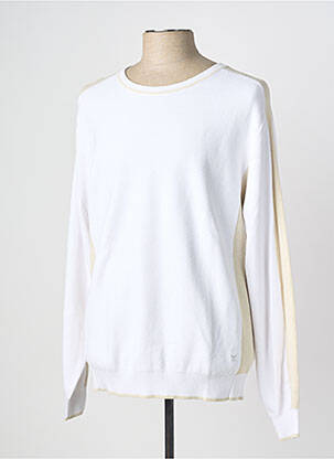Pull blanc KAPORAL homme