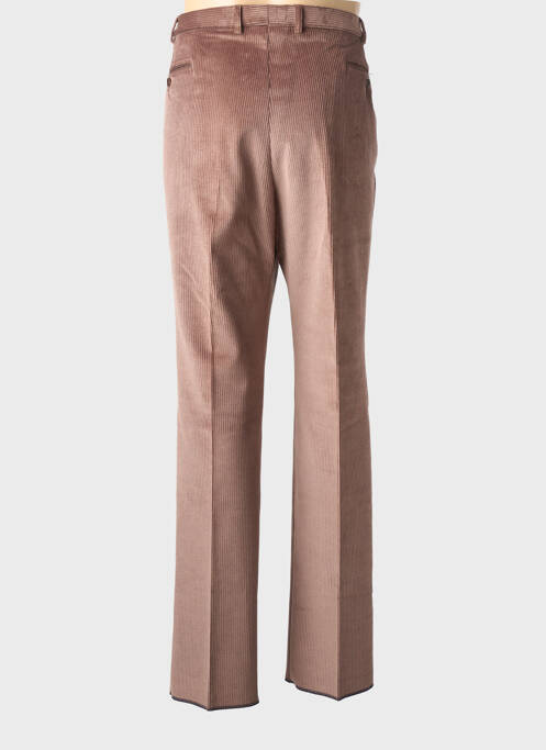 Pantalon droit tissage velours taille normale marron SAINT HILAIRE homme
