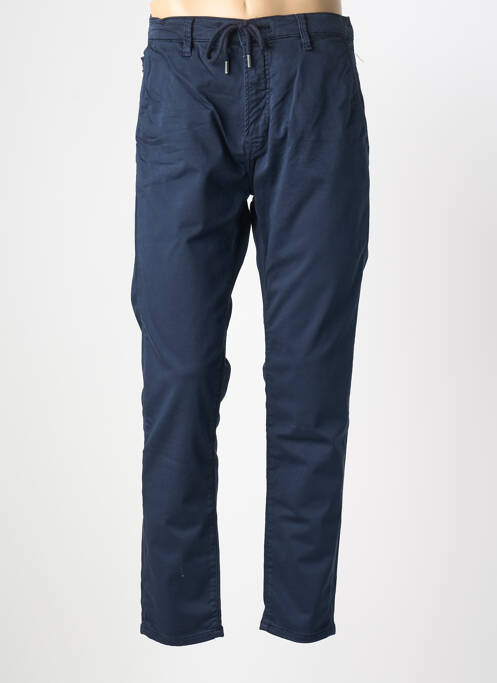 Pantalon chino stretch taille normale bleu KAPORAL homme