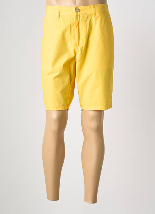 Bermuda tissage popeline taille normale jaune NAPAPIJRI homme