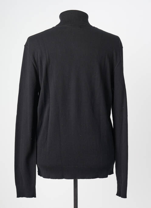 Pull col roulé coupe cintrée manches longues noir REPLAY homme