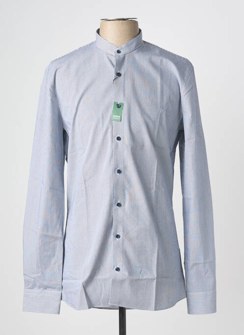 Chemise manches longues imprimé fantaisie blanc OLYMP homme