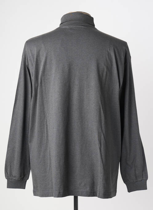 T-shirt coupe droite manches longues gris MONTE CARLO homme