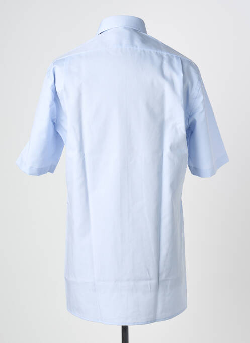 Chemise manches courtes bleu OLYMP homme