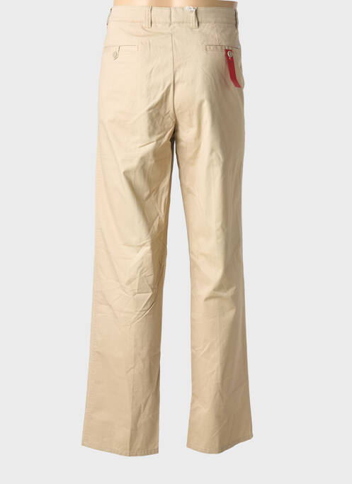 Pantalon droit stretch taille normale beige SAINT HILAIRE homme