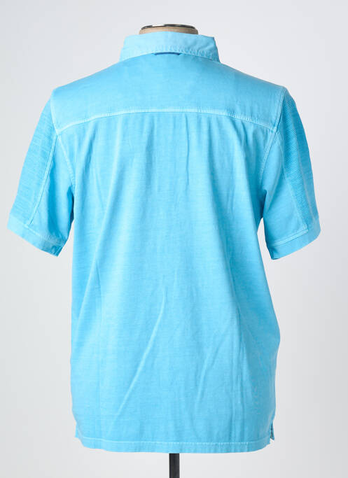 Polo bleu MONTE CARLO homme