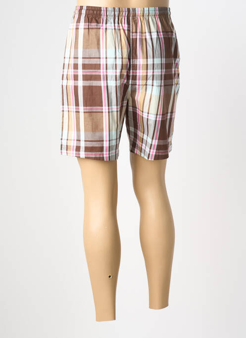 Pyjama bas short rouge ARTHUR homme